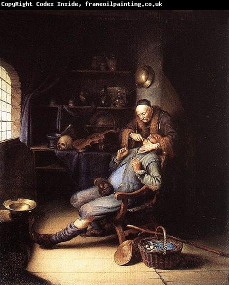 Gerrit Dou The Extraction of Tooth